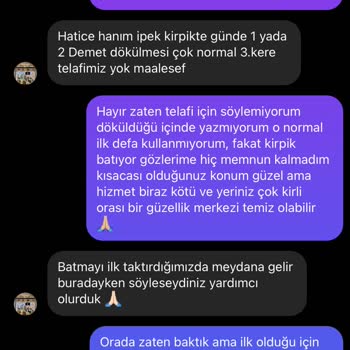 Vialand Alışveriş Merkezi AVM İçerisindeki Güzellik Merkezinde Yaşanan Kirpik Uygulaması Sorunları