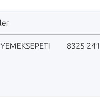 Yemeksepeti Paramı Çekip Siparişi İptal Etmesi