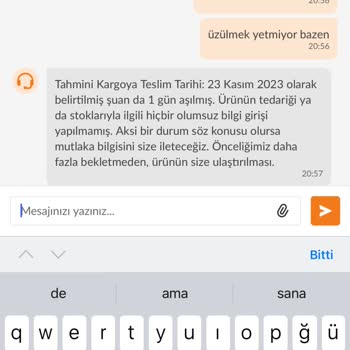 Trendyol Müşteri Hizmetleri İletişim Ve Ürün Gönderimi Sorunu