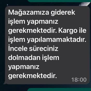 Derimod Ürünle İlgili Bir Muhatap Bulamamak