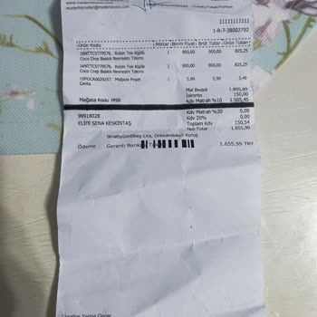 Madame Coco Nevresim Takımı Ürünün İncelmesi, Yırtılması, Renk Vermesi