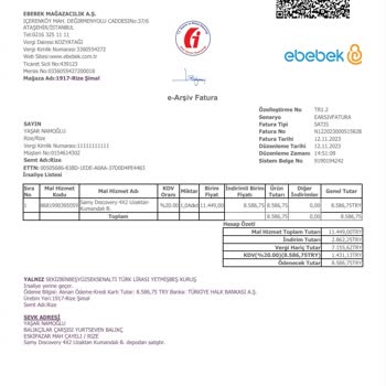 Şimal AVM Nerede Olduğu Belirsiz Ürün