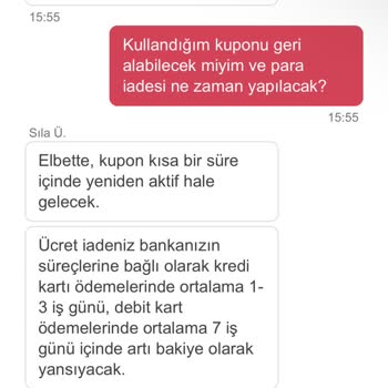 Yemek Sepeti Paramı Aldı Ve İade Etmiyor