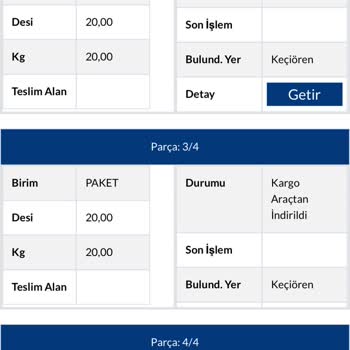 Sürat Kargo Bursa Aktarmadan Kargonun Gelmemesi