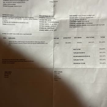 Trendyol Garanti Kapsamında Onarılmayan Saat Sorunu