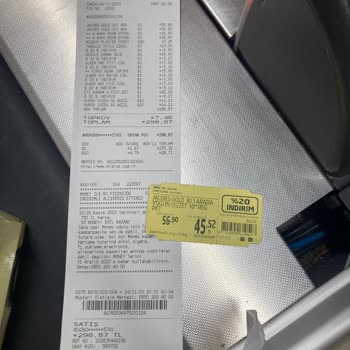 Bursa Migros Mağazasında İndirim Etiketi İle Müşteri Yanıltma