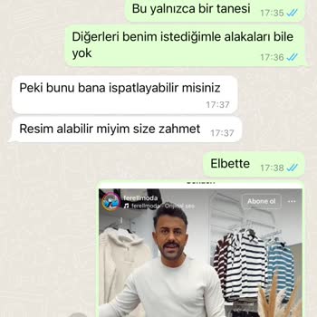 Ferel Moda Ücret İadesi