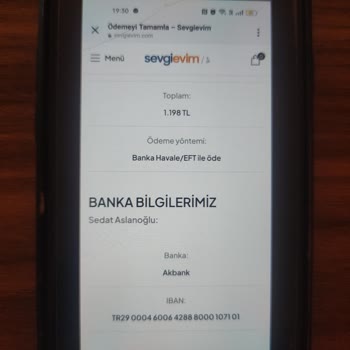 Sevgievim Ödeme Yapıldı, Ürün Gönderilmedi!
