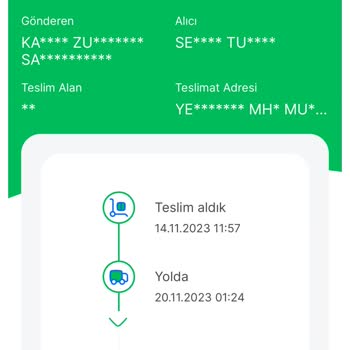 Sendeo Firmasının Teslim Etmesi Gereken Ürün İle İlgili Bilgi Alamıyorum