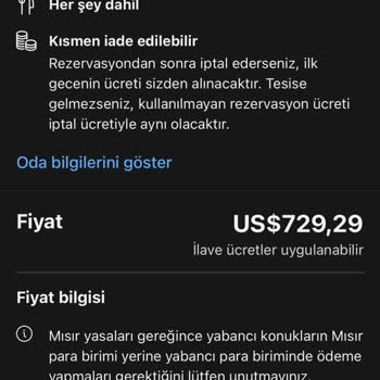 Booking.com Rezervasyon İptaline Uygun Para İadesi