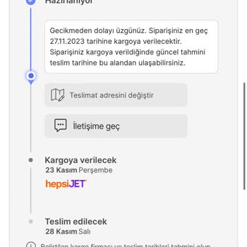 Madame Coco Siparişimi Kargoya Vermiyor