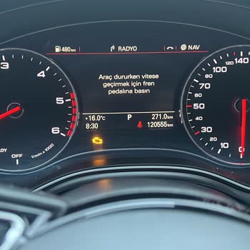 Audi Servisten Çıktıktan Sonra Yanan Arıza Lambaları