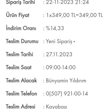 Taze Çiçek (tazecicek.com) Tazecicek Çiçeğini Teslim Etmedi