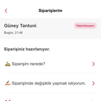 Yemeksepeti Hazır Siparişin Restorandan Teslim Alınmaması