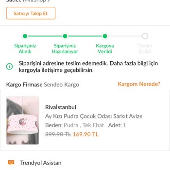 Sendeo Kargo Şirketinin Beni Mağdur Etmesi