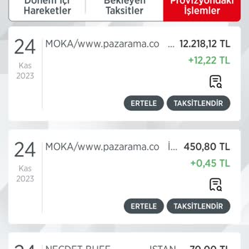 Pazarama Kredi Kartımdan İzinsiz Para Çekildi!