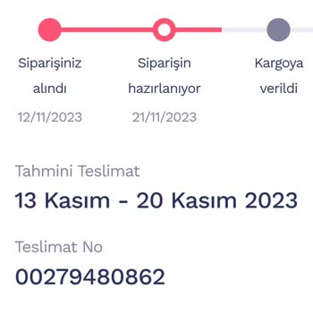 Penti Ürünümün 12 Gündür Kargoya Verilmemesi