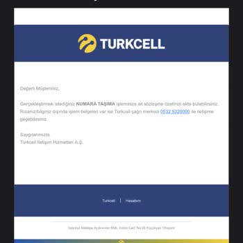 Turkcell Numara Taşıma Da Sıkıntı Yaşıyorum