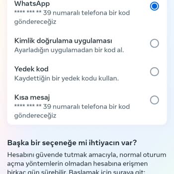 Facebook Hesabım Alamıyorum