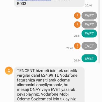 Vodafone Güvenlik Açığı Nedeniyle Faturama Fahiş Fiyat