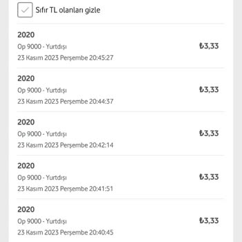 Vodafone Güvenlik Açığı Nedeniyle Faturama Fahiş Fiyat