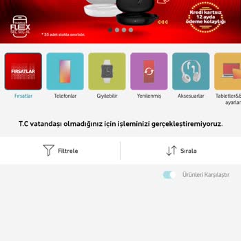 Vodafone T. C. Vatandaşı Değilsiniz Diyor