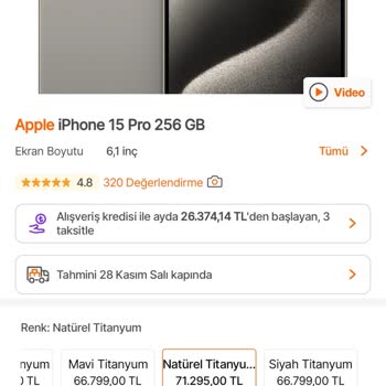 HepsiPay Hepsiburada İphone 15 Pro Mağduru