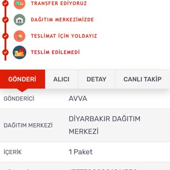 KARGOMsende Ürünlerimi Teslim Etmiyorlar