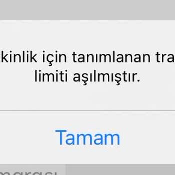 Passolig Transfer Limiti Aşılmıştır Uyarısı
