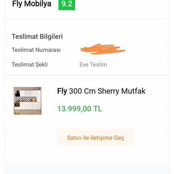 Fly Dolap 1 Aydır Ürün Gönderilmedi