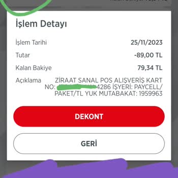 Turkcell Paketimi Yüklemeden Paramı Aldı