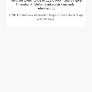 QNB Finansbank Hiçbir Şekilde Para Puanım Tanımlanmadı