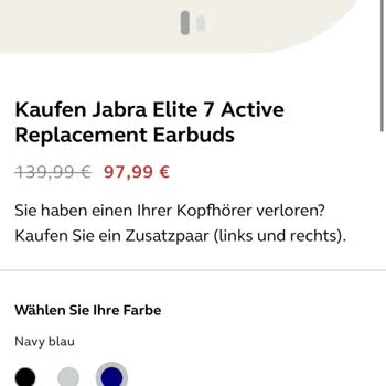 Jabra Servis Ağı Yedek Parça Hizmeti Sunamıyor.