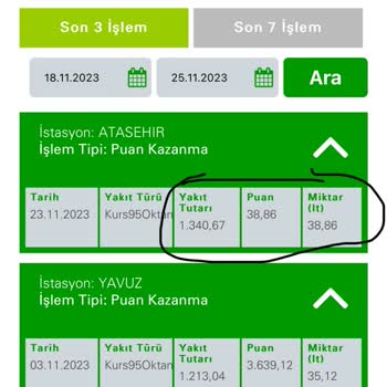 BP Yanlış Puan Yükleme