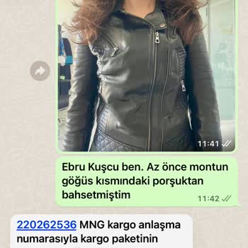 İkbal Deri Değişim İçin Geri Gönderdiğim Montun Yenisini Vermiyor