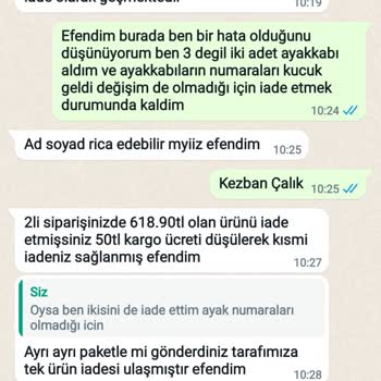 Moda Pie İade Sorunu Ve İletişimdeki Aksaklık