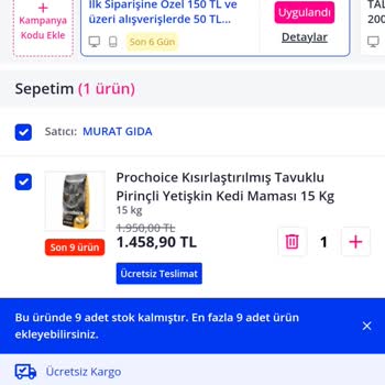 Pazarama İndirim Değil Bindirim