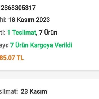 Trendyol Kargo Teslim Etmiyor