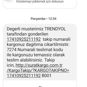 Sürat Kargo Gelmeyen Teslim Edilmeyen Kargo