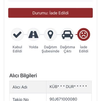 Zara Teslim Edilmeden İadesi Gönderildi