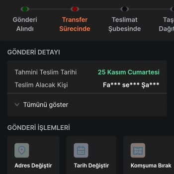 Trendyol Ekspress Kargo Sefilliği