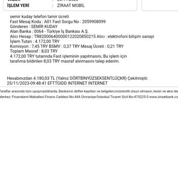 Elektrofoni Samsung A51 Tamir Mağduriyeti