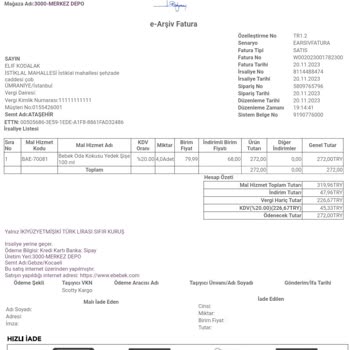 ebebek Eksik Ürün Gönderildi