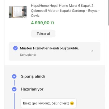 Hepsiburada Geciken Kargo Ve İlgisizlik