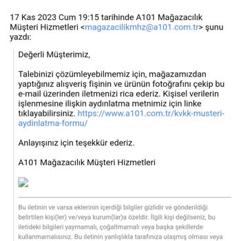 A101 Sensodyne Diş Fırçası İadesi