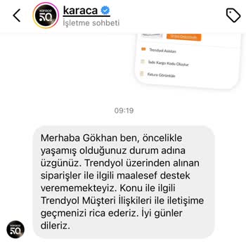 Karaca Züccaciye Eksik Ürün Ve Markanın Ürününe Sahip Çıkmaması