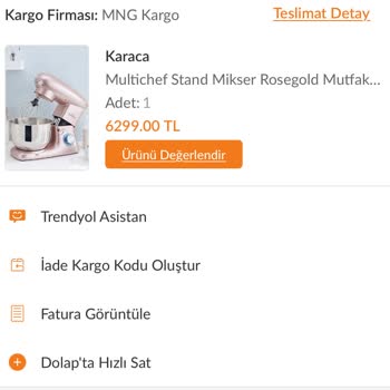 Karaca Züccaciye Eksik Ürün Ve Markanın Ürününe Sahip Çıkmaması