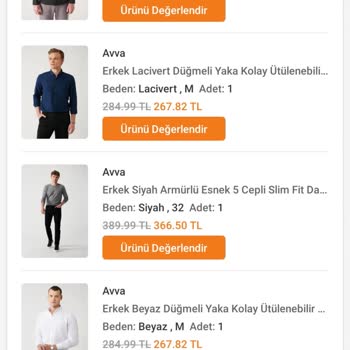Avva Giyim Şikayet Etmeme Rağmen Yanlış Ürün Geldi
