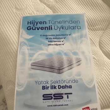 İşbir Yatak Kiki Bebek Yatağı Lekeli Ve İşçilik Hatası