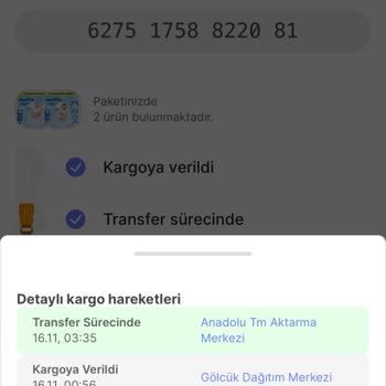 hepsiJET Anadolu TM Kaybolan Kargo. 16 Kasımdan Beri Gelmiyor!